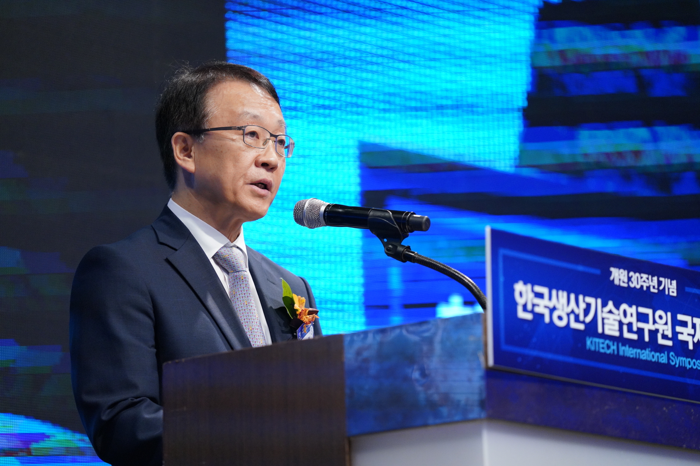 [★한국생산기술연구원 보도자료 사진1] 이성일 원장이 개회사를 하고 있다._크기변환.JPG