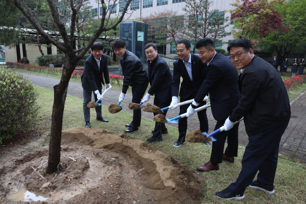 [2024.04.15.] 한국생산기술연구원 2024년 기념식수 식재 행사 